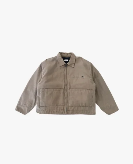 SWEATS COLLECTIVE UTILITY JACKET – SAND