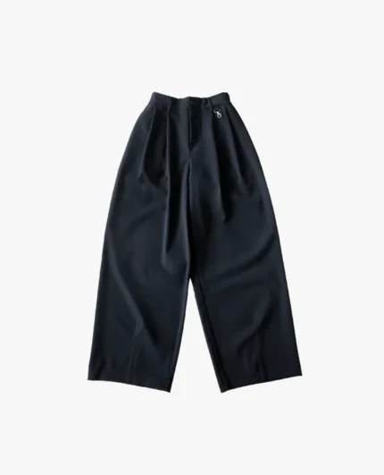 SWEATS COLLECTIVE PLEATED PANT – BLACK