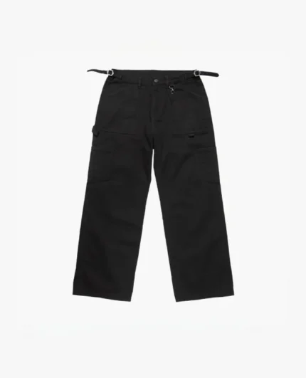 SWEATS COLLECTIVE DENIM UTILITY PANT – BLACK