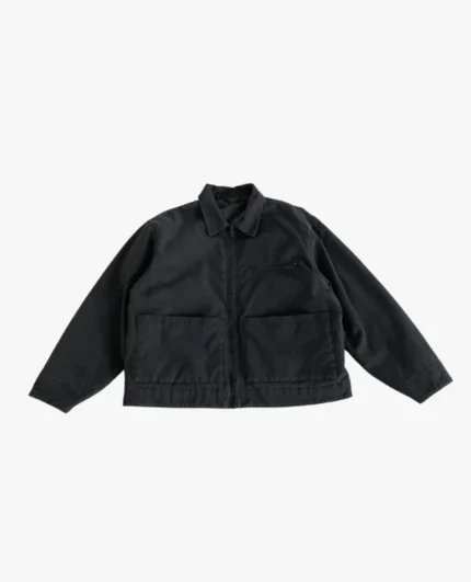 SWEATS COLLECTIVE UTILITY JACKET – BLACK